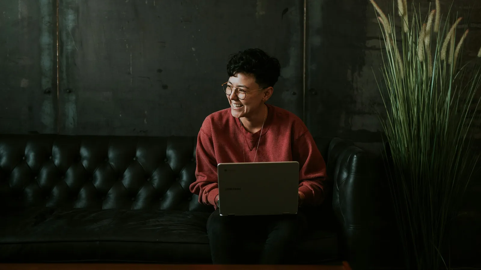 Woman on laptop
