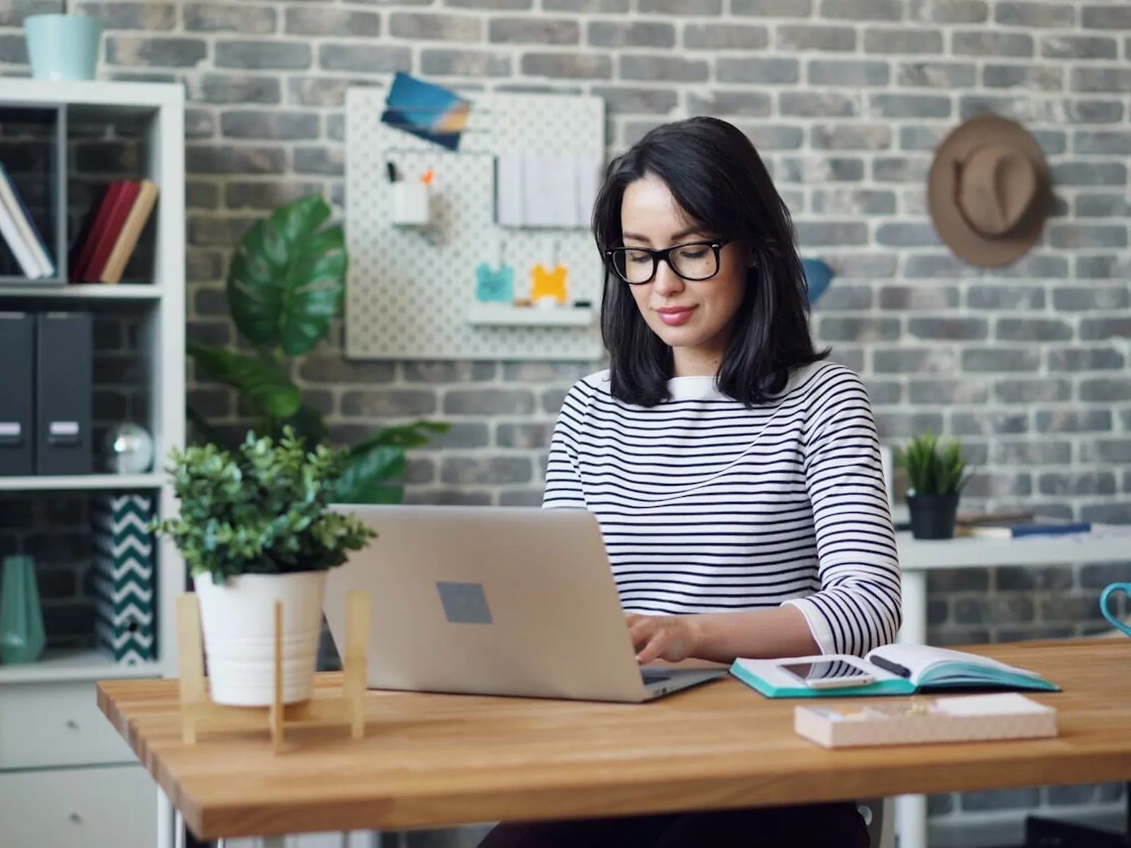 Woman working
