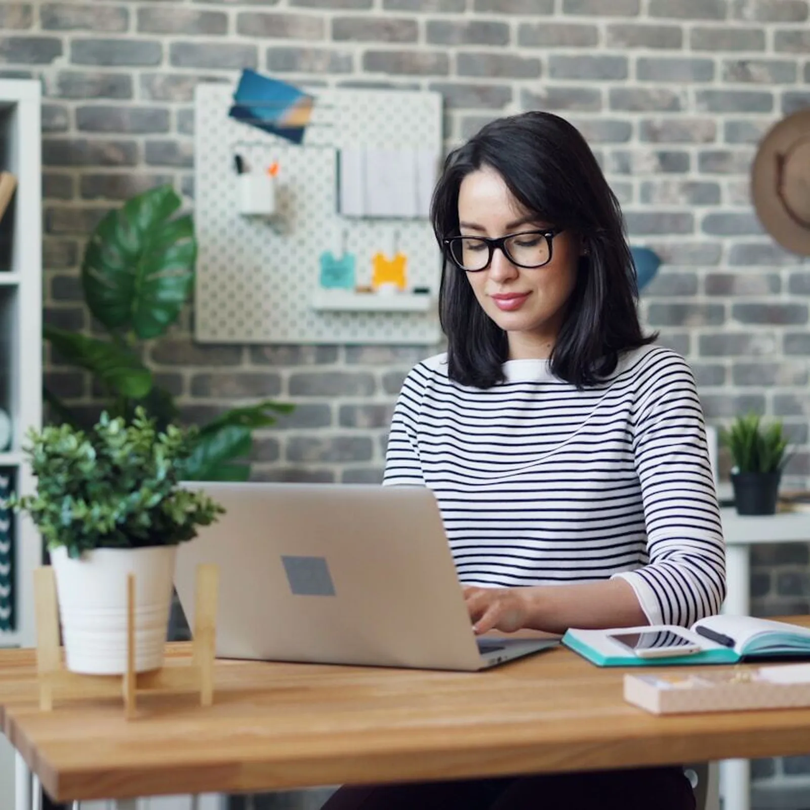Woman working