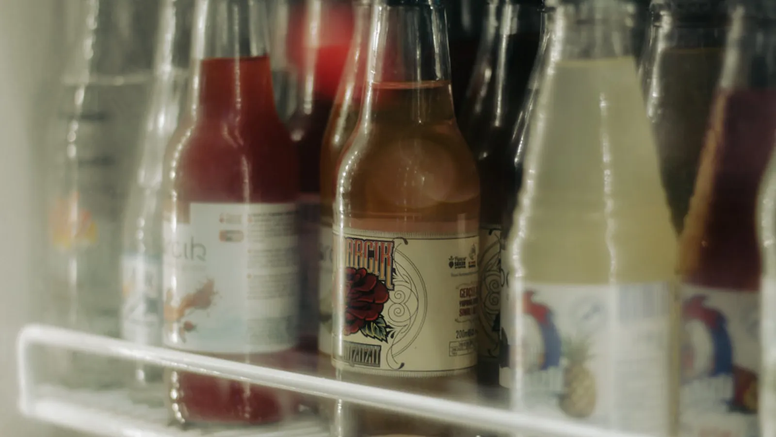 Drinks fridge