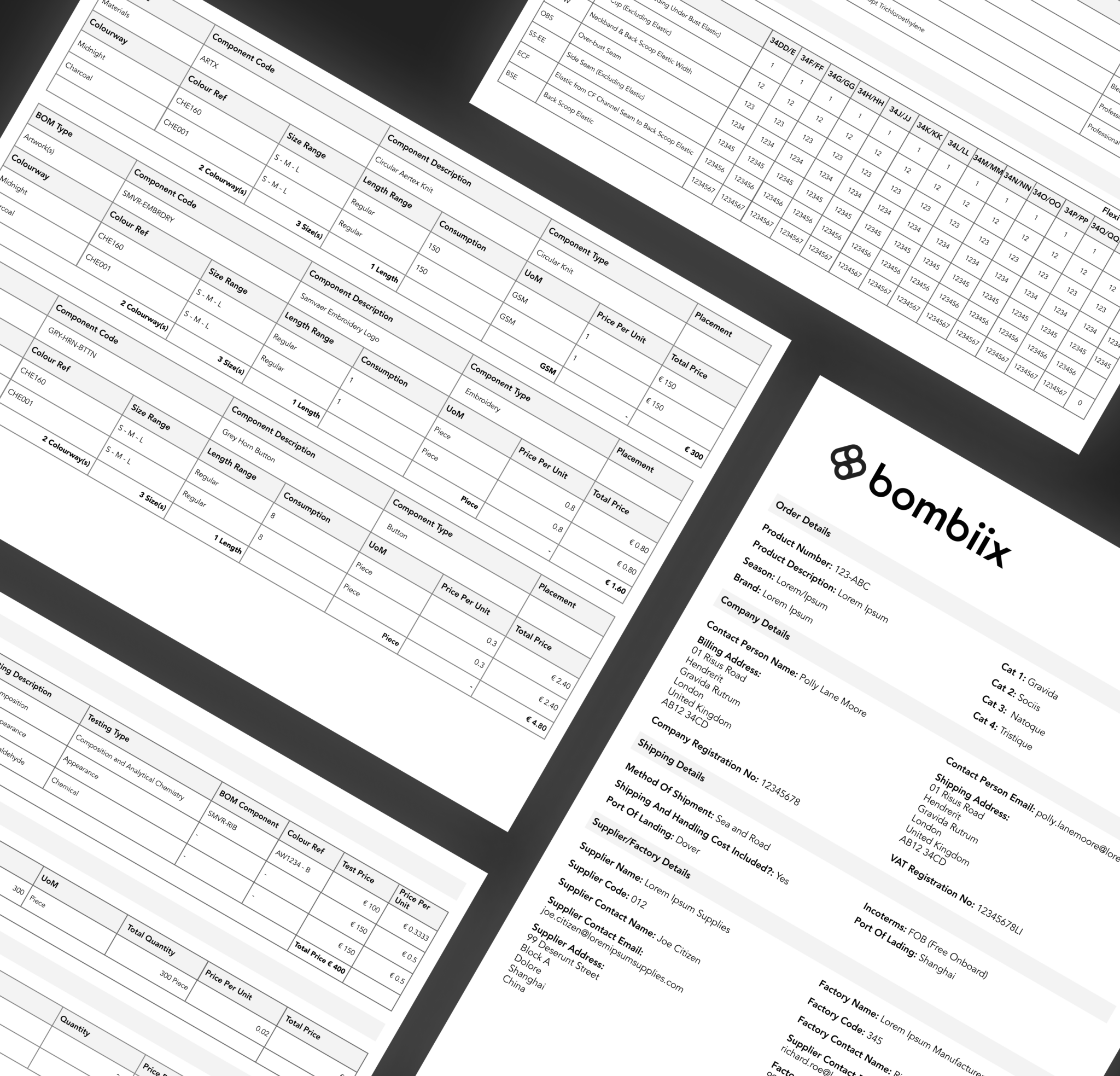 Tech Pack, PDF